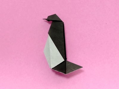 Origami Penguin by Koya Ohashi on giladorigami.com