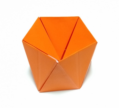 Origami Pentagonal antiprism by Miyuki Kawamura on giladorigami.com