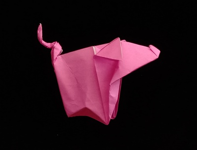 Origami Pig by Tanja Pott on giladorigami.com
