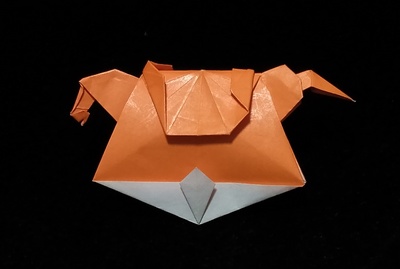 Origami Rocking horse by Stephen Weiss on giladorigami.com