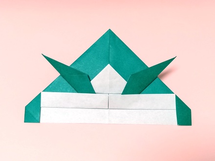 Origami Samurai helmet by Hattori Koji on giladorigami.com