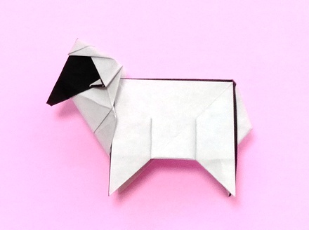 Origami Sheep by Shoji Nobuyoshi on giladorigami.com