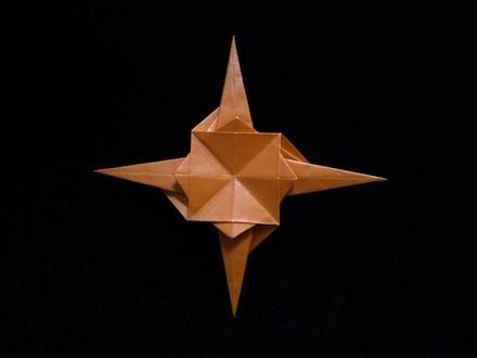 Origami Star of hope by Mike Thomas on giladorigami.com