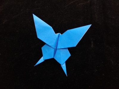 Origami Swallowtail butterfly by Tsuda Yoshio on giladorigami.com