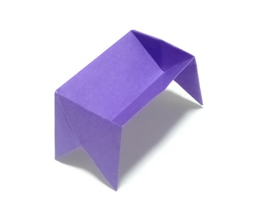 Origami Trough by Adolfo Cerceda on giladorigami.com