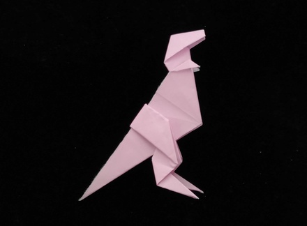 Origami Tyrannosaurus by Kimura Yoshihisa on giladorigami.com