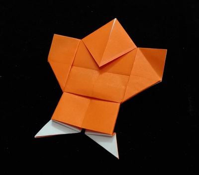 Origami Yakko kite by Toshie Takahama on giladorigami.com