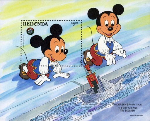 Redonda 1986 The Steadfast Tin Soldier (Souvenir sheet)